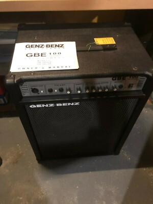Genz Benz GBE100-210T 100 Watt Bass Combo 2 x 10'' Speakers