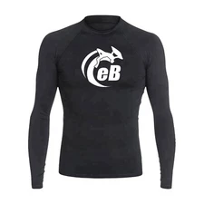 eBodyboarding Launch Out Logo LS Rashguard