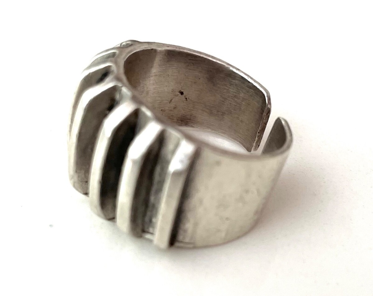 WOW----MODERNISTIC VINTAGE,ANNA GRETA EKER STERLING SILVER WOW----MODERNISTIC VINTAGE,ANNA GRETA EKER STERLING SILVER