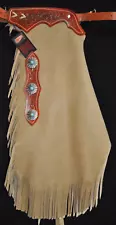 Custom Made Leather Chinks/New Chaps/Made In USA