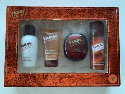 Tabac Original By Maurer & Wirtz Set After Shave Gel Soap Deodorant 1.7 Oz