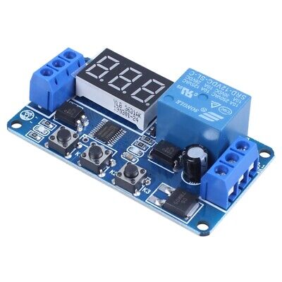 Automation DC 12V LED Display Digital Delay Timer Control Switch Relay Module TS