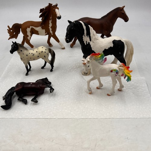 Lot of Schleich & Breyer Horses Mixed Lot - Picture 2 of 24