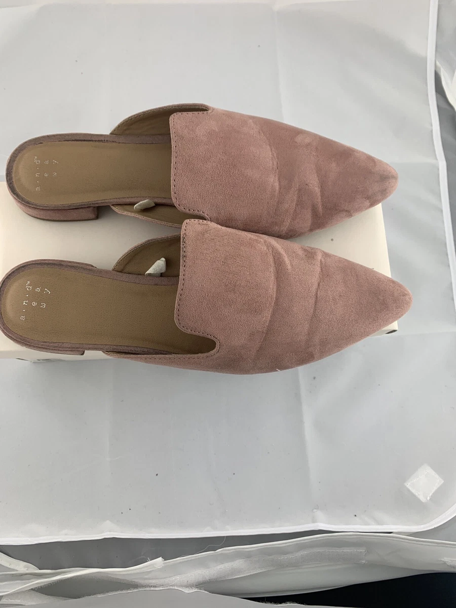 Velma slip on pointy toe mules 2025