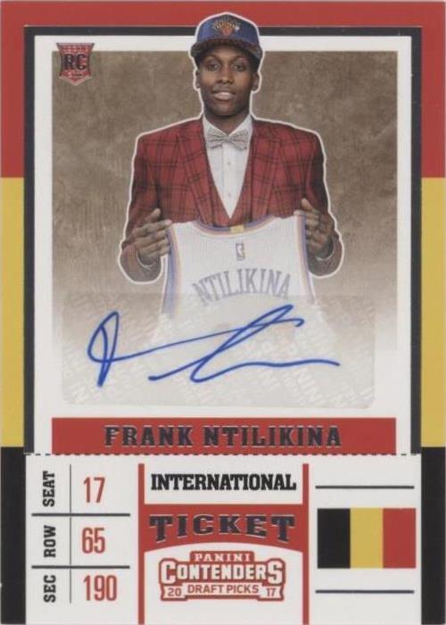 2017-18 Panini Contenders Draft Picks - Frank Ntilikina #111 - 1 of 2