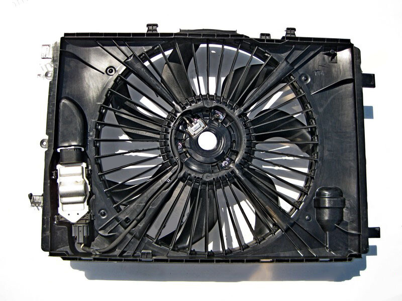 Mercedes-Benz A2049062102 Radiator fan 400W with shutters SLK SLC 