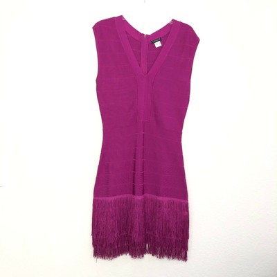 slimming fringe dress