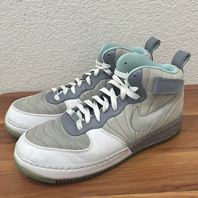 2007 Nike Air Jordan XII AJF12 LS Glacier Ice Shoes Size 12‎ Men 318546-071 Jordan Fusion 12 LS Glacier Ice for Sale | Authenticity  main image 3