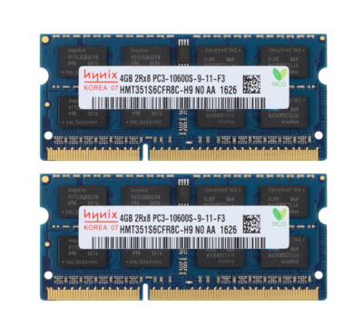 Kit Mémoire 8 Go DDR3 1333 MHz Pour IMac 21,5" Mi-2011 – 2x 4 Go PC3-10600S – Compatible A1311
