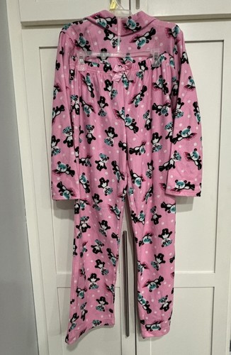Girl and Doll 18" Doll Matching PJ's set 2pc Warm Button Up Pants C17 - Picture 2 of 8