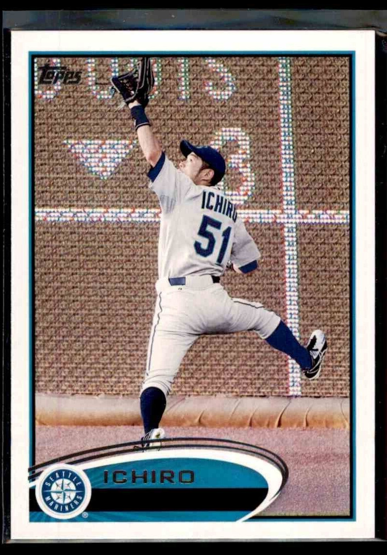2012 Topps Ichiro #537 Seattle Mariners