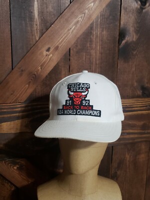 Vintage 1992 Chicago Bulls Back to Back NBA World Champions