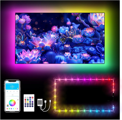DAYBETTER LED Lights for TV 15FT, TV LED Backlight 65-75 Inch, RGB LED Strip Lig