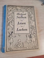 Allerhand Sachen zum Lesen + Lachen Lesebuch Schulbuch Sowj. Besatzungszone 1945