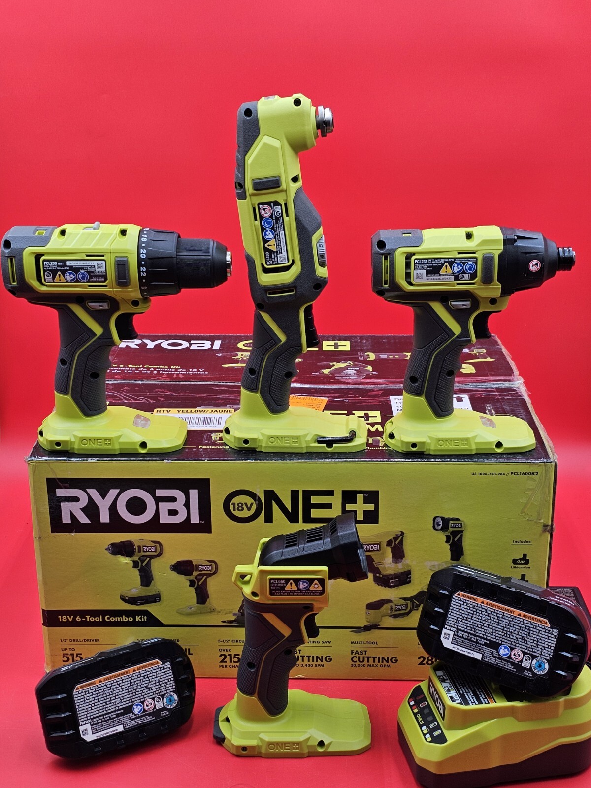 tool combo kit ryobi impact drill driver