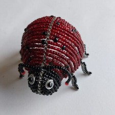 Bead and Wire Ladybird Collectable