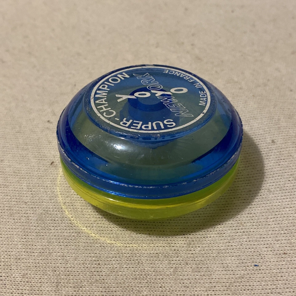 Yoyo New York Super Champion Made In France Jouet Vintage Sans Ficelle - Photo 4/4