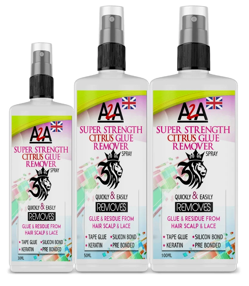 A2A Citrus Lace Front Kleber Entferner Lösungsmittel Löser für Lace Front Perücken Spray