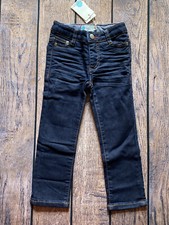 Toddler Boy Size 3 Years Mini Boden Dark Wash Adjustable Waist Denim Jeans