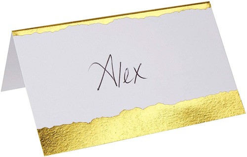 25 Table Place Name Cards - Plain for Wedding, Dinner Parties, Birthday Party - Picture 6 of 13