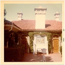 Casa del Sol Guest House at Hearst Castle San Simeon California 1967 Found Photo