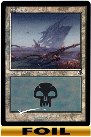 SWAMP ** RETRO FOIL ** #406 - Dominaria Remastered - NM MTG | eBay