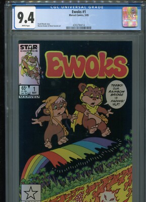 Ewoks #1   (1st issue)    CGC 9.4  WP