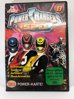 Power Rangers S.P.D. Folge 13 (DVD, Jetix 2009)