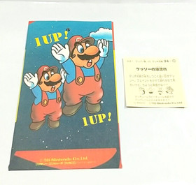 (Game Item) Sticker, Super Mario Bros 2, Blooper, 1986 Amada, Mint, Famicom Card