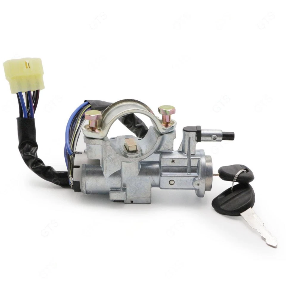 Set Ignition Switch Starter Key For Mitsubishi L200 Cyclone Mighty Max 1987 - 94 Foto 3 de 4