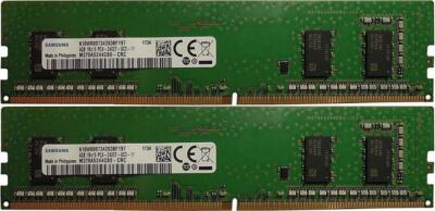Samsung 8GB (2 x 4GB) Desktop Memory RAM DDR4 2400MHz PC4-192000