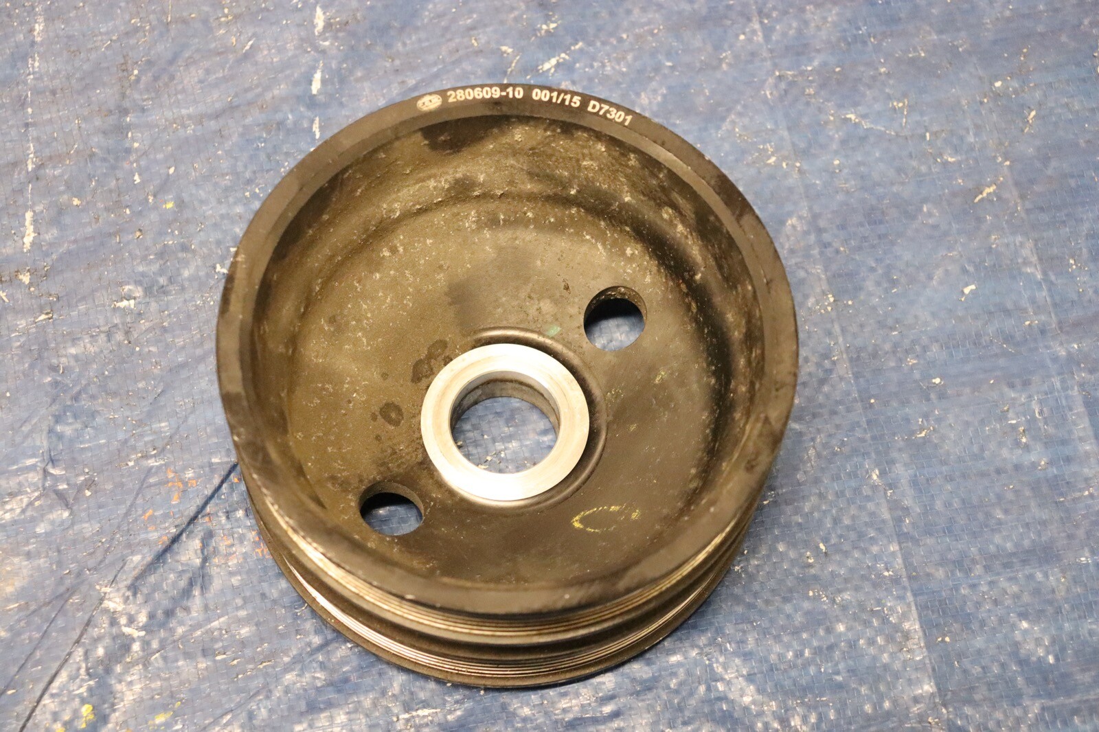 2017 17 MASERATI GHIBLI SEDAN S 3.0L V6 OEM ENGINE BALANCER CRANK PULLEY #1200