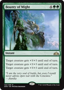 Bounty of Might - Foil x1 - Guilds of Ravnica - NM-Mint, English - Guilds of Rav
