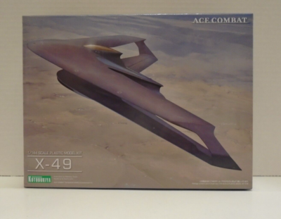KOTOBUKIYA ACE COMBAT X-49 1/144 SCALE PLASTIC MODEL KIT NEW U.S.