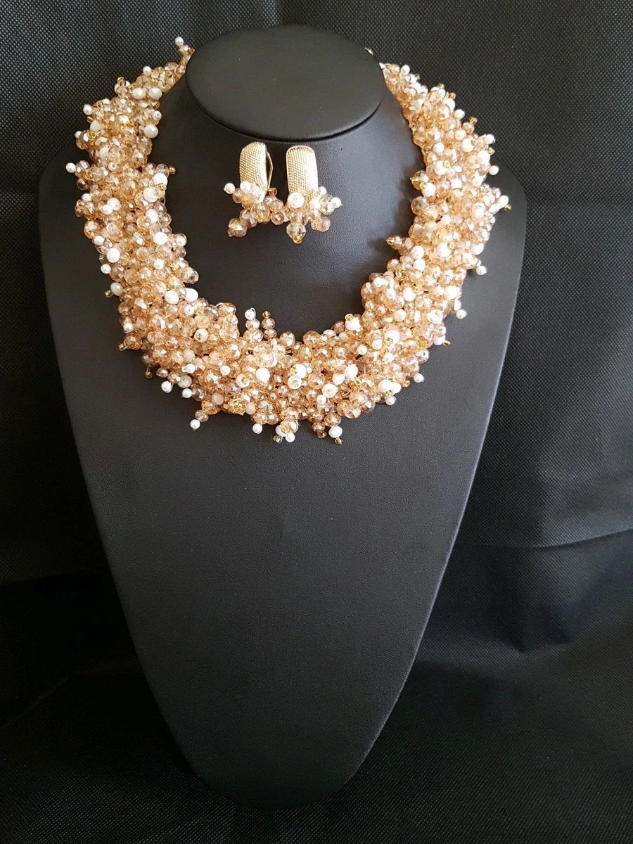 Beads jewellery designs in gold shop
