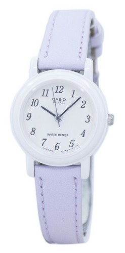 Casio LQ-139L-6B Original Nuevo Cuero Morado Analog Reloj Mujer LQ-139L  LQ-139 | eBay