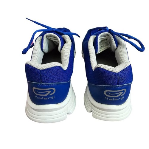 Zapatillas deportivas para correr Kalenji blancas azules 11,5 - Imagen 4 de 7