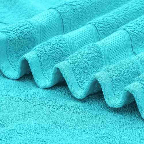 Luxury Towel Set 8-Piece 100% Egyptian Cotton Face Hand Bath Towels 600-800 GSM - Picture 109 of 144