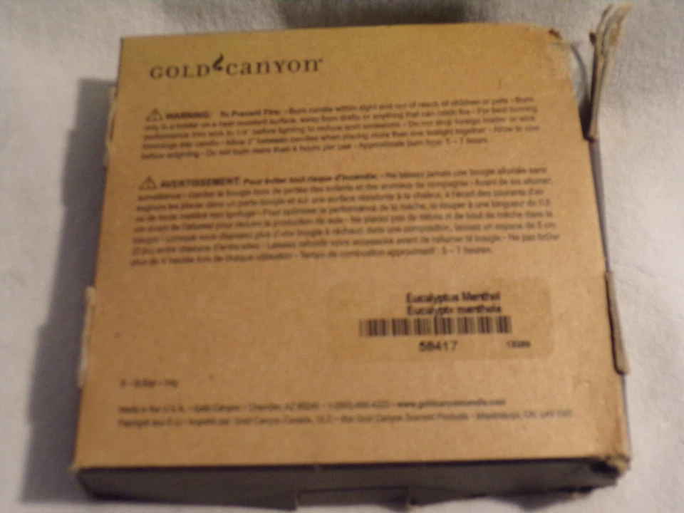 Gold Canyon WhiteTealights pack de 9 Foto 3 de 3