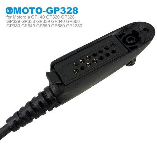 U94 PTT Teleskopowy zestaw słuchawkowy mikrofonu gardłowego do Motorola EP450 GP68 GP88 CP140 GP328 - Zdjęcie 8 z 18
