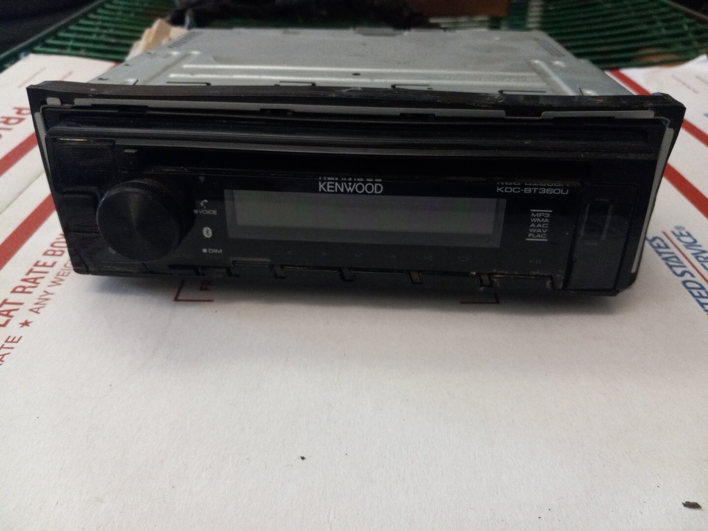 Kenwood KDCBT360U Single DIN Car Stereo CD Receiver 19048227935 eBay
