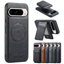 For Google Pixel 8A 8 7A 7 9 Pro XL Removable Wallet PU Leather Phone Case Cover