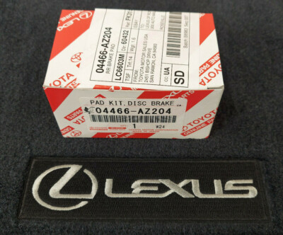 REAR OEM LEXUS RX350/330/400H NEW BRAKE PADS TOYOTA HIGHLANDER 04466-AZ204