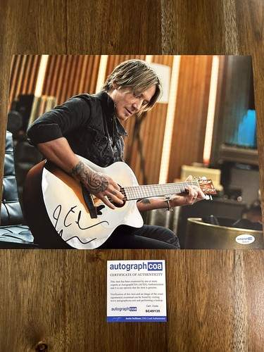 Keith Urban Country Music Star Signed Autograph 11x14 Photo ACOA