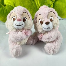 Disney Chip And Dale 2pcs/set Sakura Cartoon Plush Doll Toy 7''