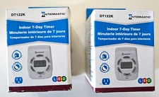 Intermatic 15 Amp 7-Day Indoor Plug-In Heavy-Duty Digital Timer White 2 Pack