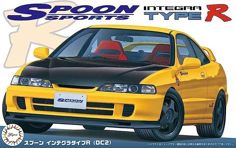 【Fujimi】スプーンEK9 DC2セット【フジミ】 Fujimi JAPAN ID-280 HONDA CIVIC Type R EK9 Spoon - 1/24