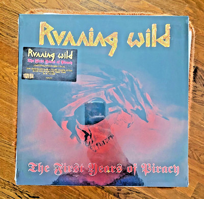 RUNNING WILD - The First Years Of Piracy - Red Vinyl LP - Remastered - NEU