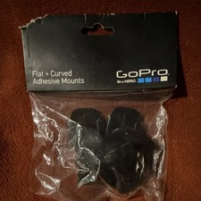 GoPro Flat  Curved Adhesive Mounts Black Plastic for GoPro Hero Camera