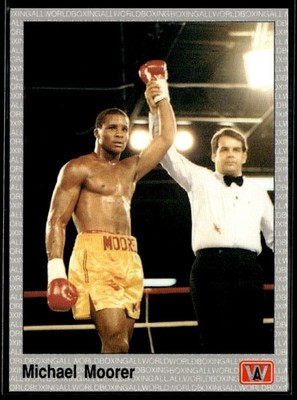 Michael Moorer RC: 1991 All World Boxing Rookie Card #116